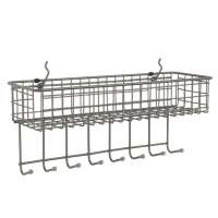 TMJ-2205 New Brand 2020 Multifunctional Wire Lightweight Metal Organizer Rack Under Shelf Storage Basket Rack